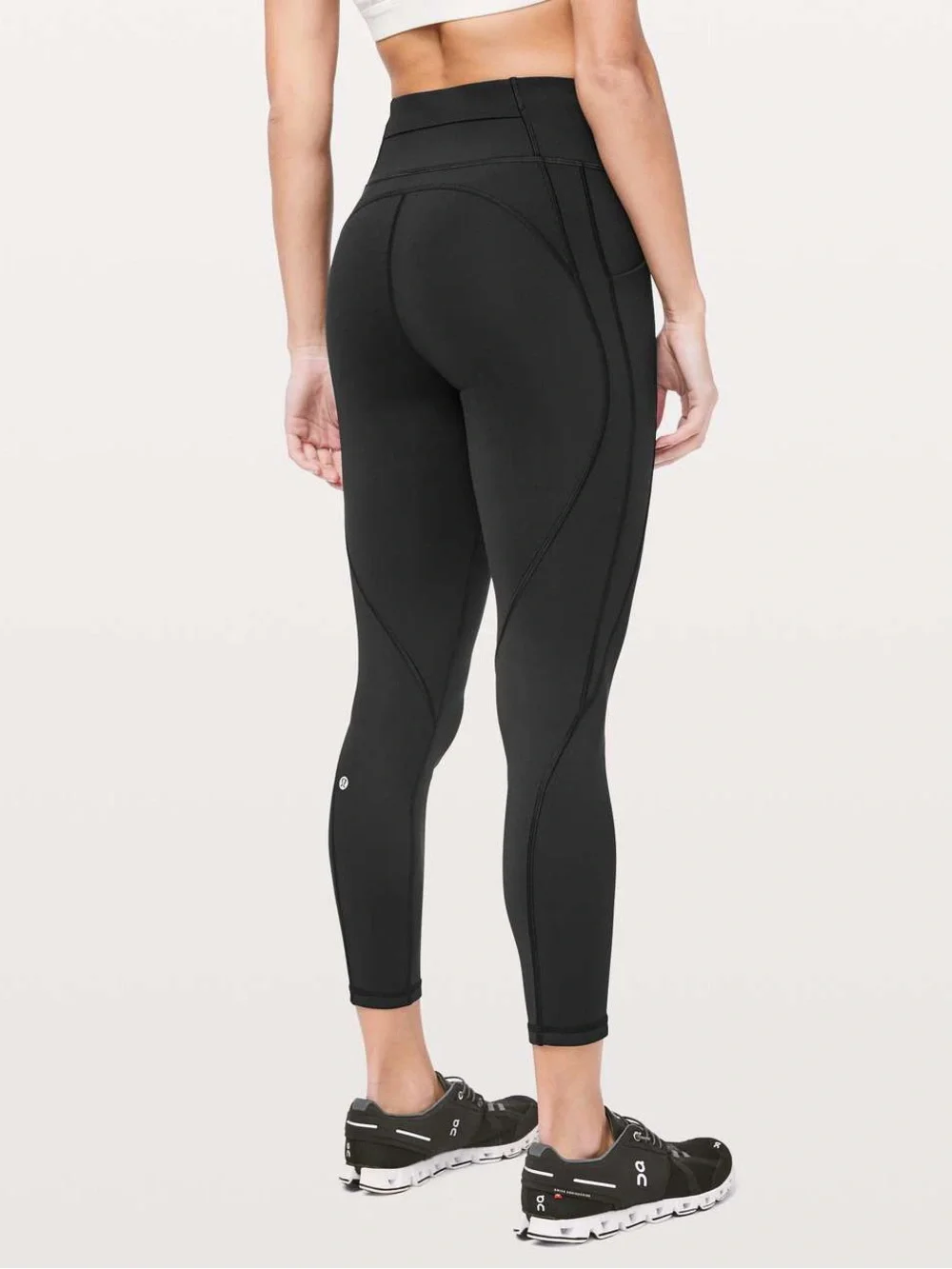 Lululemon Time To Sweat 7/8 Ankle Tight Leggings Black 4 Small